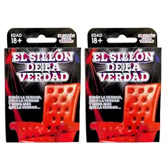 GENERICO - PACK 2 EL SILLÓN DE LA VERDAD JUEGO DE CARTAS
