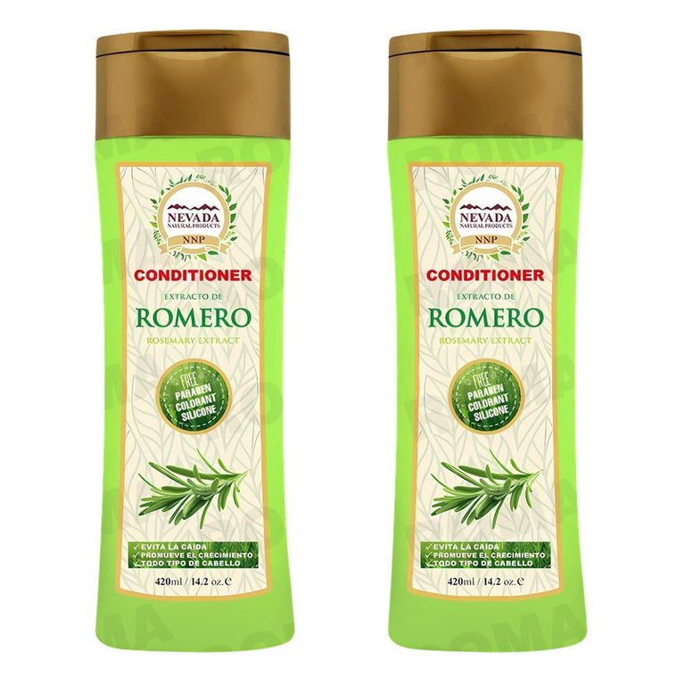 PACK 2 ACONDICIONADOR DE EXTRACTO DE ROMERO 420ML NEVADA