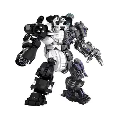 GENERICO - Panda Robot Bloques Armables Figura de 1426 piezas