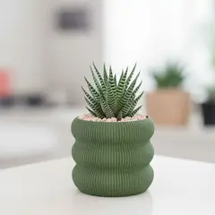 GENERICO - Porta maceta MA-Z Bub N9 color Verde Olivo