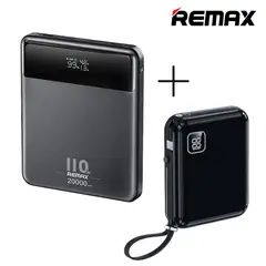 REMAX - Power Bank de 20000mAh de 110W RPP-669 + Power Bank 10000mAh RPP-579