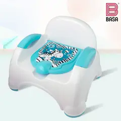 BASA - Bacín Baby kids Niño Blanco- celeste