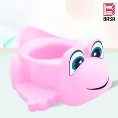 BASA - Bacín Ranita Niña Rosado