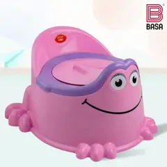 BASA - Bacín Sapito Feliz Niña Rosado