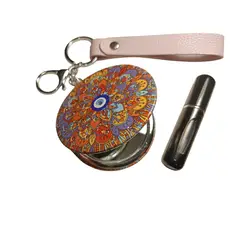 GENERICO - Espejo de Cartera y Mini Perfumero de 5ml