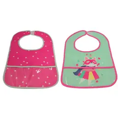 GENERICO - Baberos baby mandil pack niña