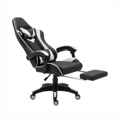 XION - Silla Gamer Ergonómica Cosmos Cojínes Ajustables Posapiés 135° Blanco