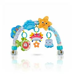 GENERICO - Arco de CocheCuna Estilo Marino Móvil de Estimulación Temprana para Bebé