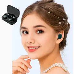 GENERICO - AUDÍFONOS BLUETOOTH MICRÓFONO GAMER AURICULAR HANDS FREE EXTRA BASS CALIDAD RIWAY