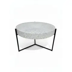 SLATERS PERU - MESA DE CENTRO DE PIEDRA NATURAL MODELO LUNA