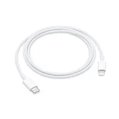 APPLE - CABLE UBS-C A LIGHTNING 1 METRO COLOR BLANCO PN MUQ93AM-A