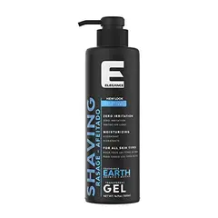 GENERICO - Elegance Shaving Gel Earth Azul 500ml - Gel de Afeitar Transparente