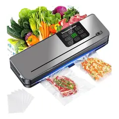 EVERSO - Maquina Selladora Al Vacío Alimentos Sellador + Bolsas