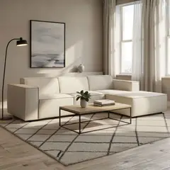 GENERICO - Seccional Modular Molina 220x150 cm en Tela Chenille Antifluido