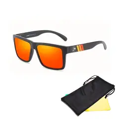 GENERICO - Lentes de sol polarizado estilo deportivo hombre uv400 negro red