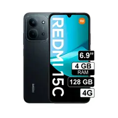 REDMI - Celular Xiaomi 15C 256GB 8GB RAM - Negro