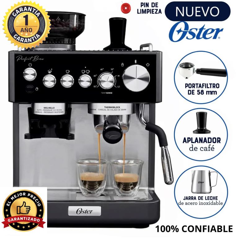 Cafetera Oster®para Espresso Perfect Brew BVSTEM7301