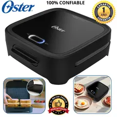 OSTER - Sandwichera compacta con platos hondos CKSTSM400