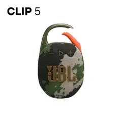 JBL - Clip 5 Parlante Bluetooth IP67 con Auracast Hasta 12h - Camuflado