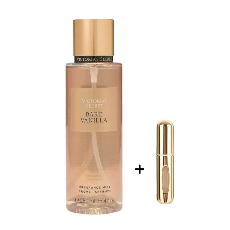 Body Mist Bare Vanilla Victorias Secret + Decant 5ml regalo