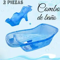 REY PLAST - BAÑERA SUPER COMBO ACUARIUM AZUL- REY