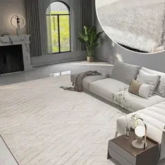 GENERICO - ALFOMBRA SEDA SINTETICA 300x200cm GS-125