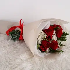 VI REGALANDO AMOR - Ramo Navidad Blanca - Ramo de flores - Navidad