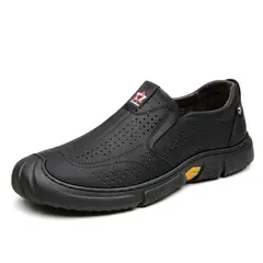 SHANDIAN - Sandalias Hombre Negro