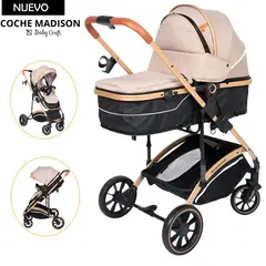 BABY - COCHE MADISON MOISES 2 EN 1 ROSA