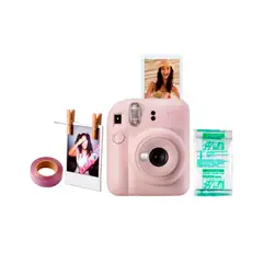 FUJIFILM - CÁMARA INSTAX FLASH COLOR ROSA FLOR 60 MM PN MINI 12