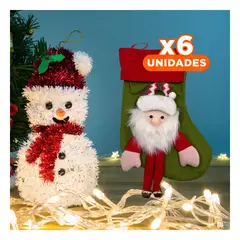 ANIMALIA - Pack6 Accesorio Bota 34 cm en Rojo Verde Y+Regalo Stickers