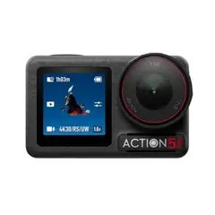 DJI - CÁMARA DE ACCIÓN ADVENTURE COMBO WIFI NEGRO PN OSMO ACTION 5 PRO