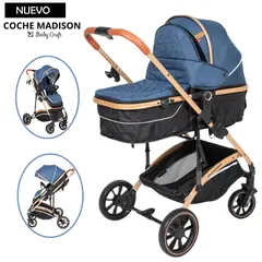 BABY - COCHE MADISON MOISES 2 EN 1 AZUL
