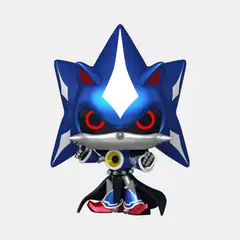 FUNKO - POP GAMES SONIC THE HEDGEHOG - NEO METAL SONIC METALIZADO