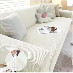 GENERICO - Set Fundas para muebles 3, 2, 1 - PERLA / MODELLO GALLETA