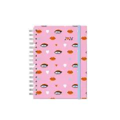 GENERICO - AGENDA DIARIA ANILLADA CASTELLI 2026 - OJO TURCO