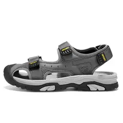 SHANDIAN - Sandalias Hombre Negro