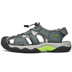 SHANDIAN - Sandalias Hombre Negro