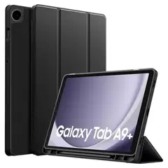 GENERICO - FUNDA SMART COVER PARA SAMSUNG A9+ 11" NEGRO