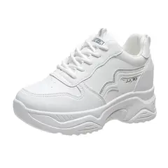 SHANDIAN - Zapatillas Mujer Plata