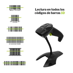 SAT PCS - Lector de Código de Barras Laser LD101R Para Punto de Venta