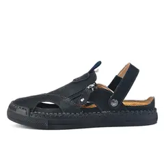 SHANDIAN - Sandalias Hombre Negro