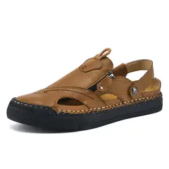 SHANDIAN - Sandalias Hombre Negro
