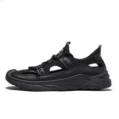 SHANDIAN - Sandalias Hombre Negro