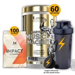 UNIVERSE NUTRITION - Preentreno Kevin Levrone Maryland + Creatina Myprotein de 500gr + regalos