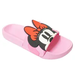MINNIE - Sandalias Mujer Playeras Mouse Rosado