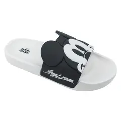 MICKEY MOUSE - Sandalias Mujer Playeras Blanco