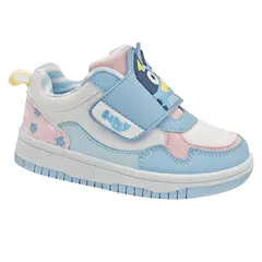 BLUEY - Zapatillas Niña Casual Celeste Rosado