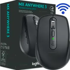 LOGITECH - Mouse Mx Anywhere 3S Bluetooth Black