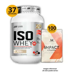 UNIVERSE NUTRITION - Proteína Iso whey 90 de 1kg Vainilla + Creatina ADN de 250gr